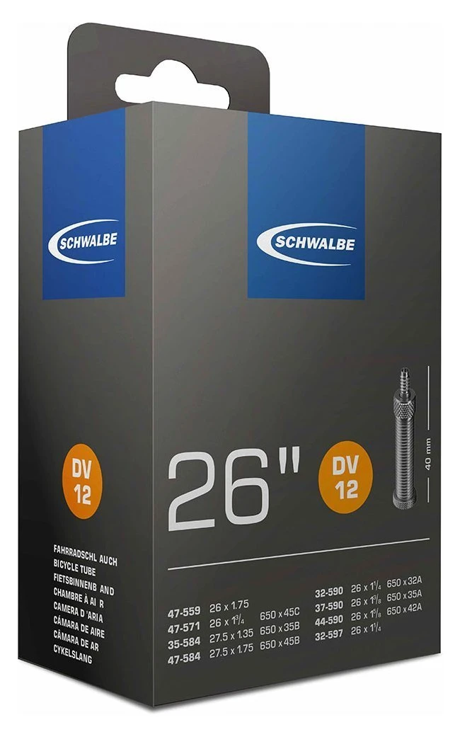 Schwalbe 12 DV: 26x1 3/8-26x1,75 32-47 / 559-597 3 Schwalbe 12 DV: 26x1 3/8-26x1,75 32-47 / 559-597