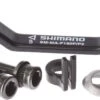 Shimano Adapter VR Postmount Bremse Auf Postmount Befestigung Mit 180mm Scheibe SM-MA-F180P/P 2 Shimano Adapter VR Postmount Bremse Auf Postmount Befestigung Mit 180mm Scheibe SM-MA-F180P/P -Fahrradsportgeschäft Shimano Scheibenbremsadapter vorne Postmount Postmount 180mm E SMMAF180PP2