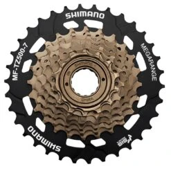 Shimano MF-TZ500 7-fach 14-34 Braun-schwarz