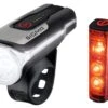 Sigma Aura-80 Und Blaze-Set Mit Akku Für USB-Ladegerät -Fahrradsportgeschäft Sigma Batterieleuchte LED Akku Aura 80 Lux Set Blaze Bremslicht USB 17860 4016224178605 070 28041