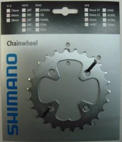 Shimano Deore 2005 4-Arm 26 Zähne T-Type IG Titan Y-1DS26300 Ausverkauft - Ersatz: Y-1LD26000