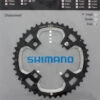Shimano XT Ab 2008 4-Arm 9-fach 44 Zähne AA-Type IG Alu Schwarz-silber Y-1J198010 -Fahrradsportgeschäft Y 1J198010