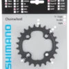 Shimano XT Ab 2011 4-Arm 10-fach 24 Zähne AE-Type Alu Schwarz Y-1LW24000 -Fahrradsportgeschäft Y 1LW24000