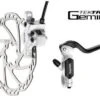 Tektro Gemini Ab 2015 Hydraulisch VR Postmount / IS Weiss -Fahrradsportgeschäft weiss